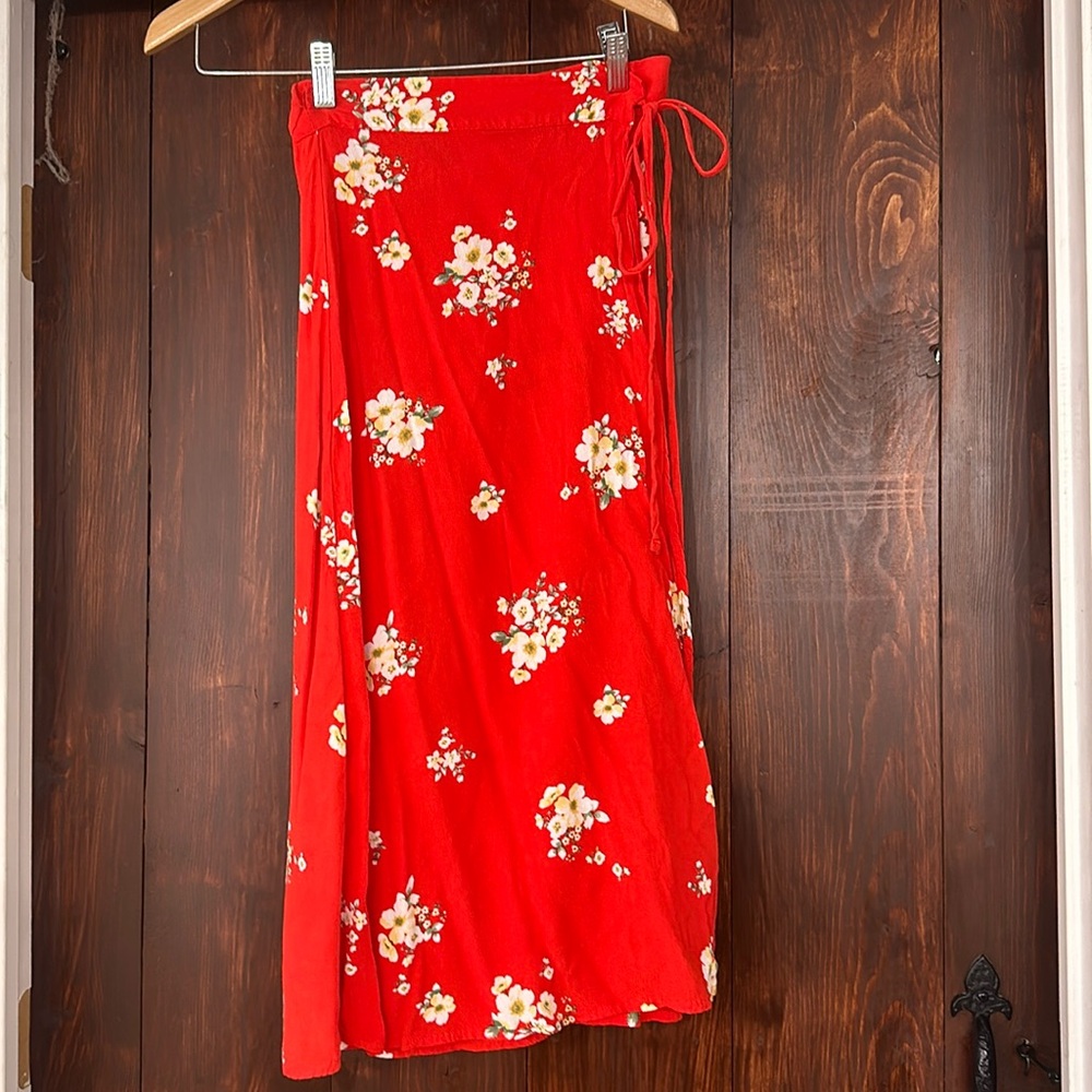 Elodie wrap skirt
